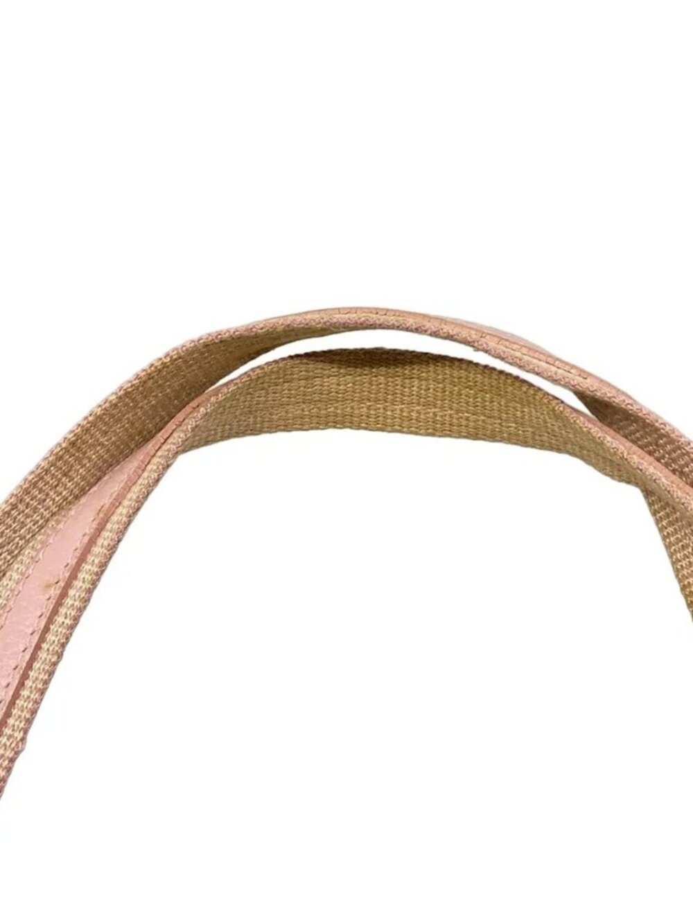 DIOR/ChristianDior Street Chic Beige Dark Brown Light Pink Jacquard Leather - Picture 9 of 15